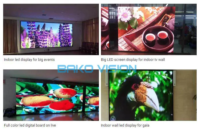 1/20 Scan P3mm SMD 2121 with Refresh Rate 2, 880 Hz Indoor Fixed LED Display