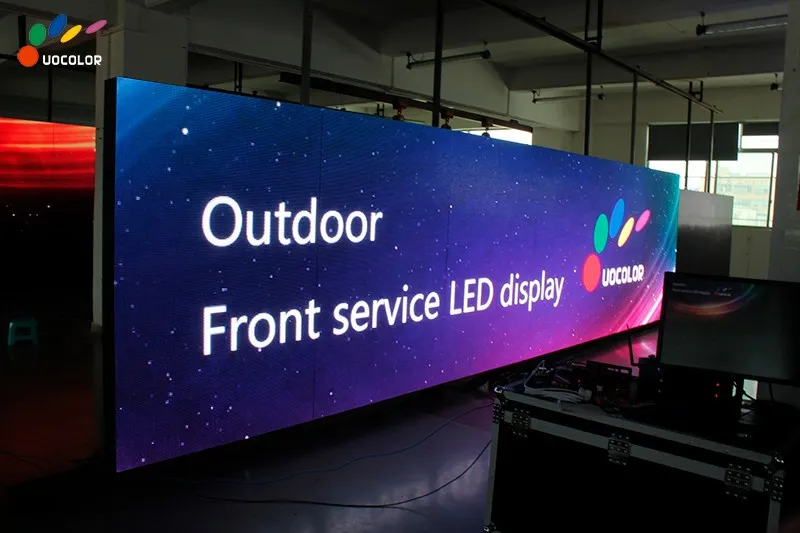 10mm SMD 32X16 DOT Matrix Full Color RGB Panel Module Video Wall P10 Outdoor LED Advertising Display Screen