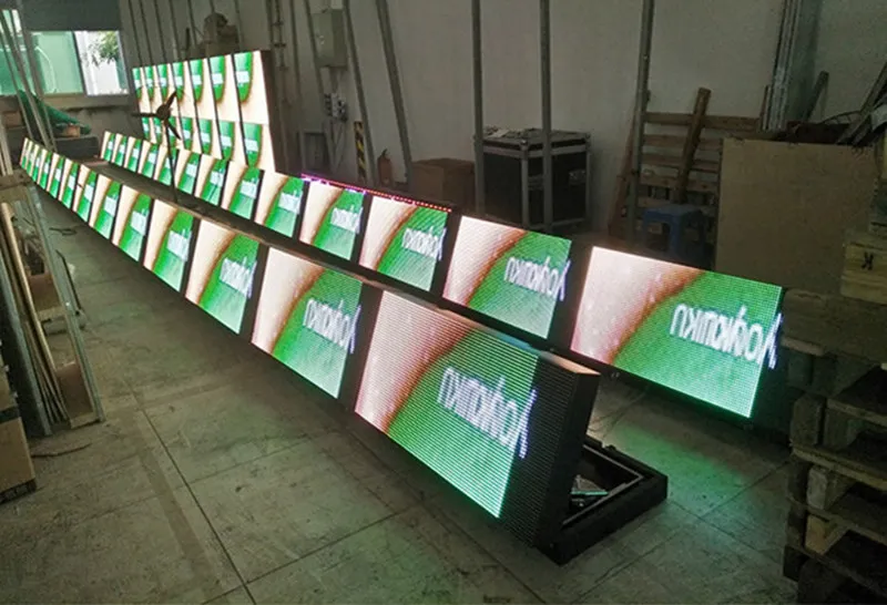 10mm SMD 32X16 DOT Matrix Full Color RGB Panel Module Video Wall P10 Outdoor LED Advertising Display Screen