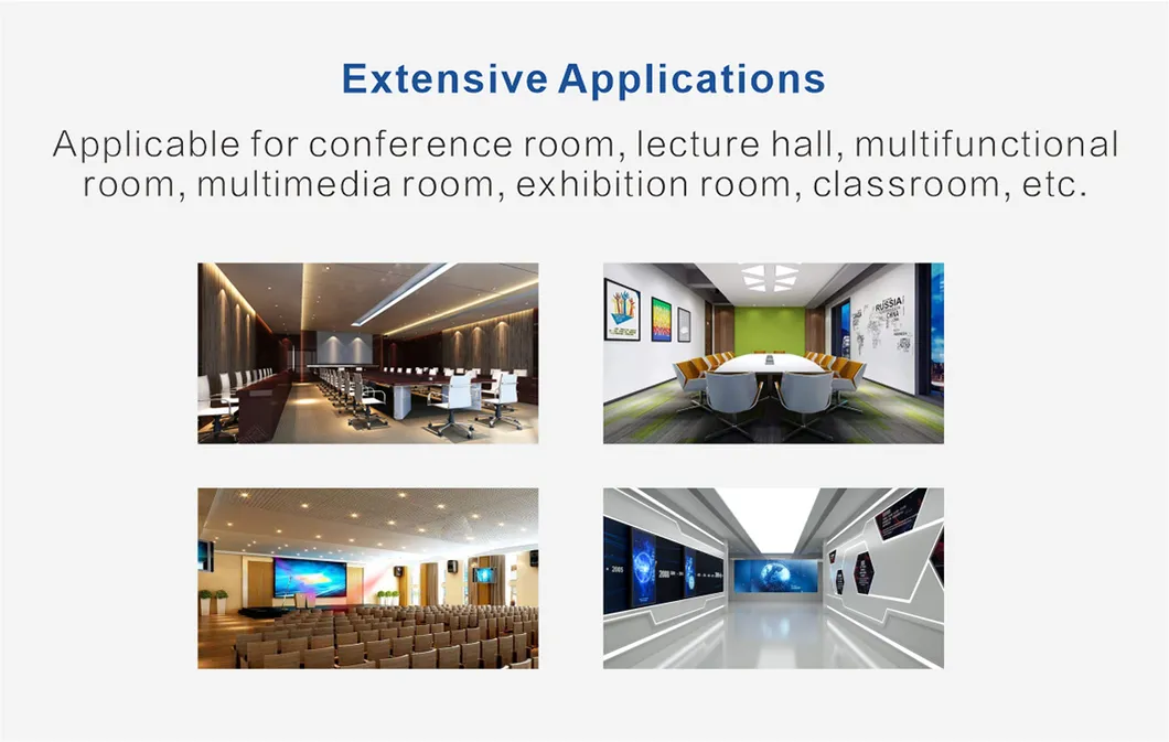 165 Inches P1.9mm Narrow Pixel Pitch SMD LED Screen All-in-One Commercial LED TV for Conference Room