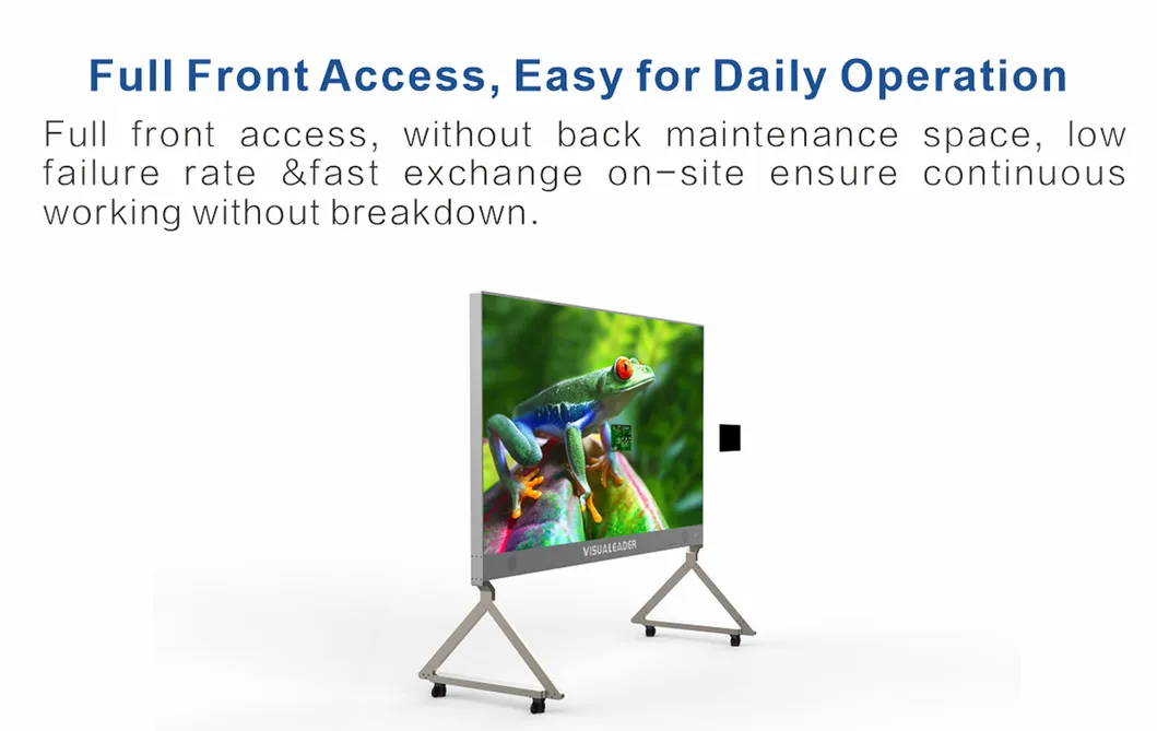 165 Inches P1.9mm Narrow Pixel Pitch SMD LED Screen All-in-One Commercial LED TV for Conference Room