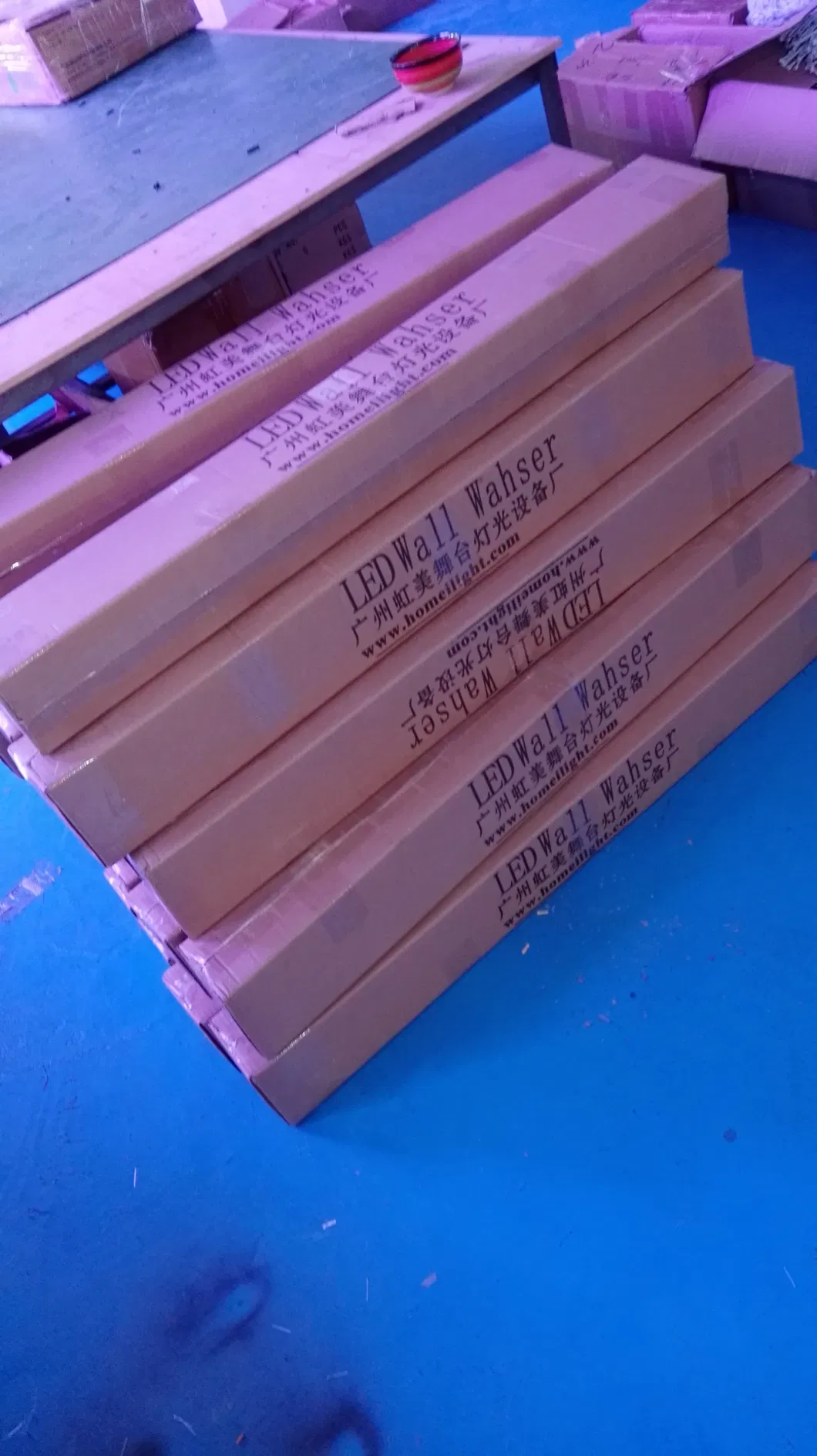 18PCS*3W Waterproof DMX512 Linear LED Bar Batten Wall Washer Light