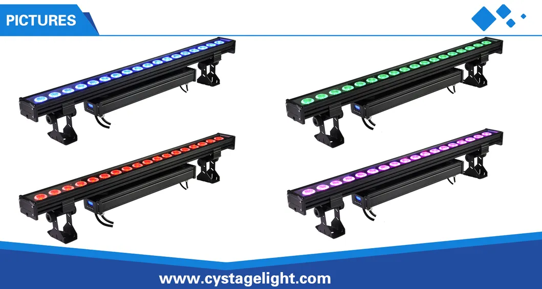 18X10W RGBW 4in1 Outdoor LED Wall Washer Stage Lighting