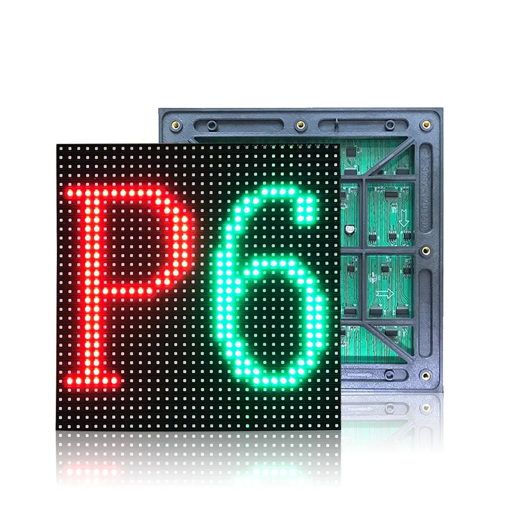 192X192mm P6 LED Module Outdoor LED Wall Display Screen