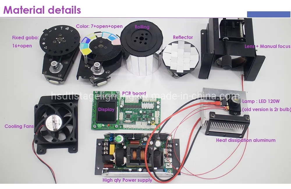 2r Stage Lighting or LED 132W Wizard Effect Light