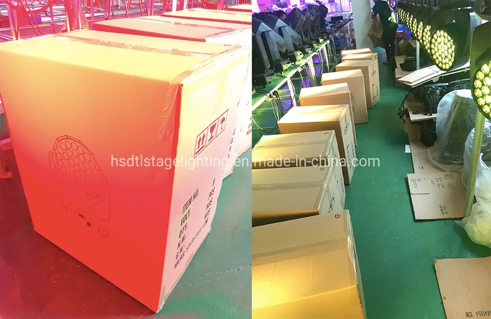 37PCS 15W LED Zoom Wash Beam Moving Head Lighting