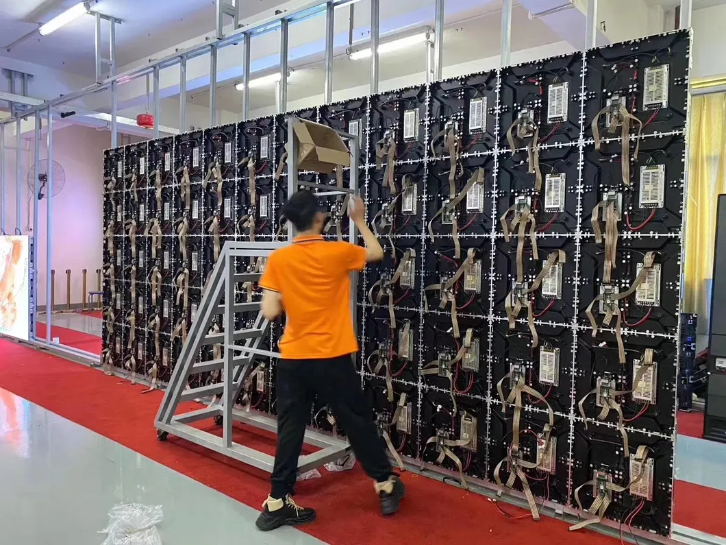 3840Hz 4K P1.86 P1.875 Small Pitch High Definition Pantalla LED