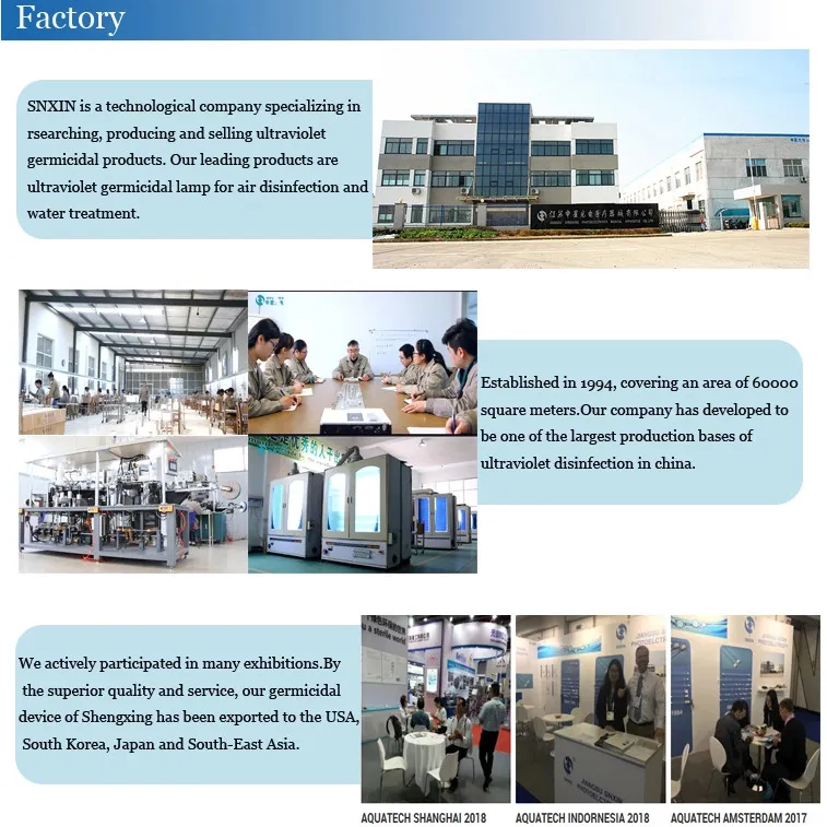 40W Gph1199t8l 23mm T8 1199mm Wholesale UV Germicidal Tube for Air Disinfection