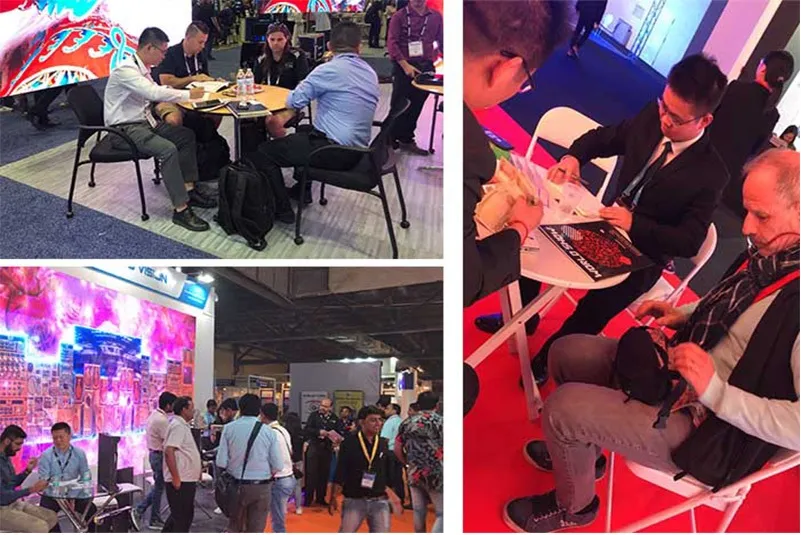 4K Resolution 1920~3840Hz Refresh Fixed Advertising Indoor LED Tvs Display