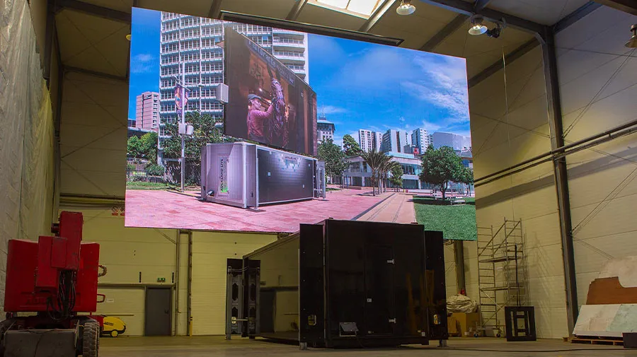 500X500 Cabinet HD Indoor LED Display P2.976 Pixel