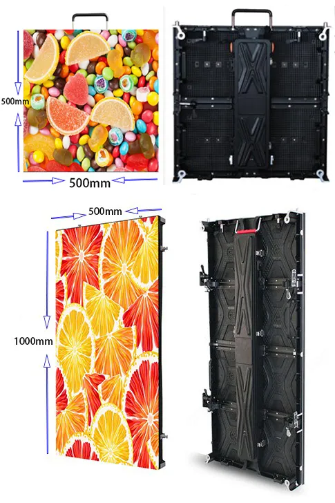 500X500mm with Kinglight or Nation Star P4.81 SMD 2121 Lamp LED Stage Screen Rental
