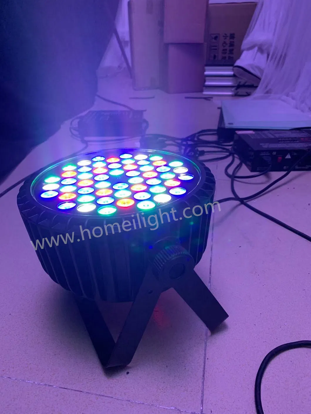 54X3w DMX512 LED Stage Lighting DJ Disco Slim PAR Light
