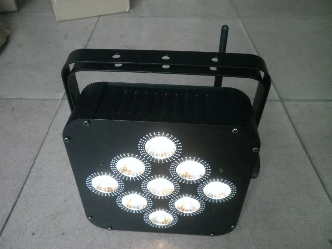 9PCS 18W High Brightness Wireless Parlight for Disco Party