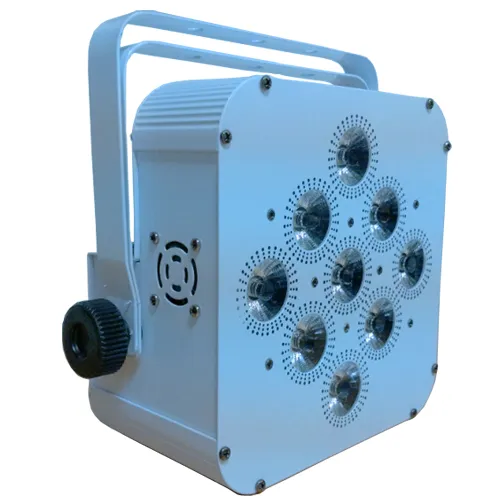 9PCS 18W High Brightness Wireless Parlight for Disco Party
