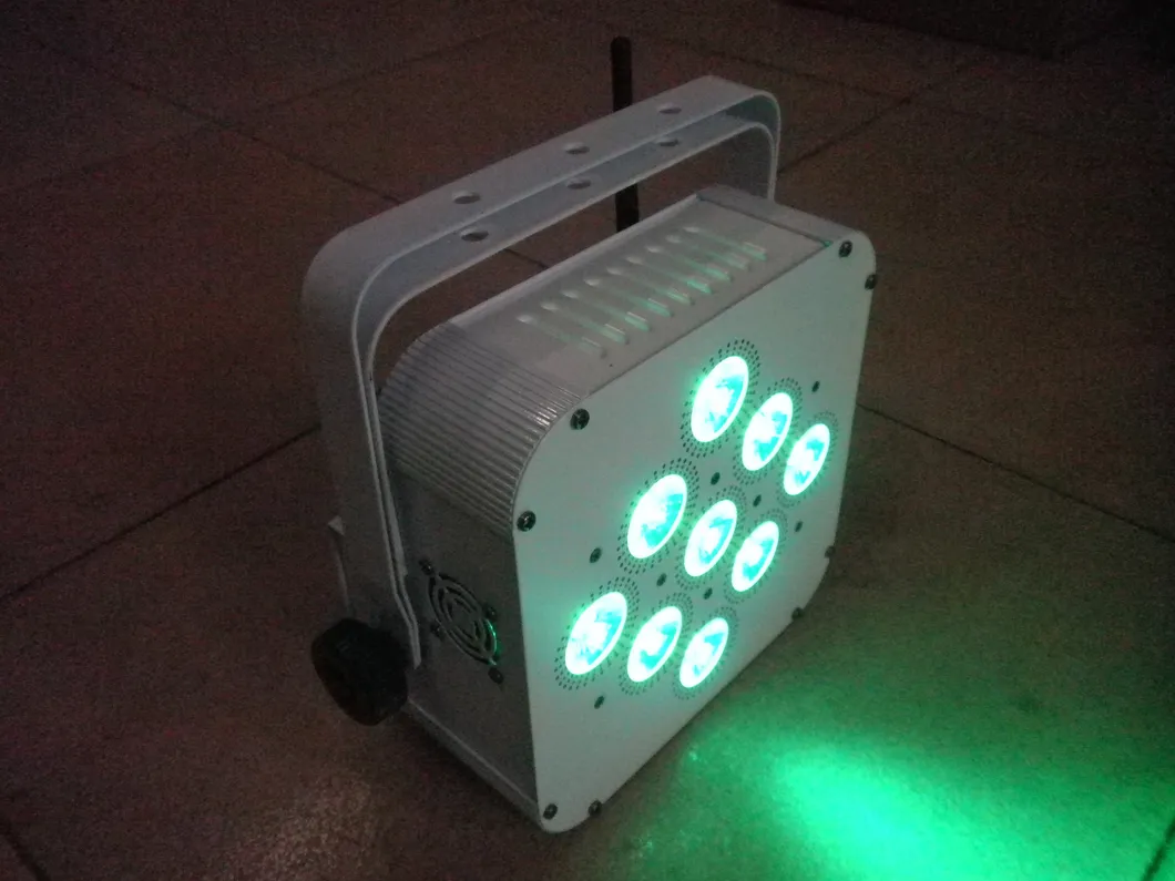 9PCS 18W High Brightness Wireless Parlight for Disco Party