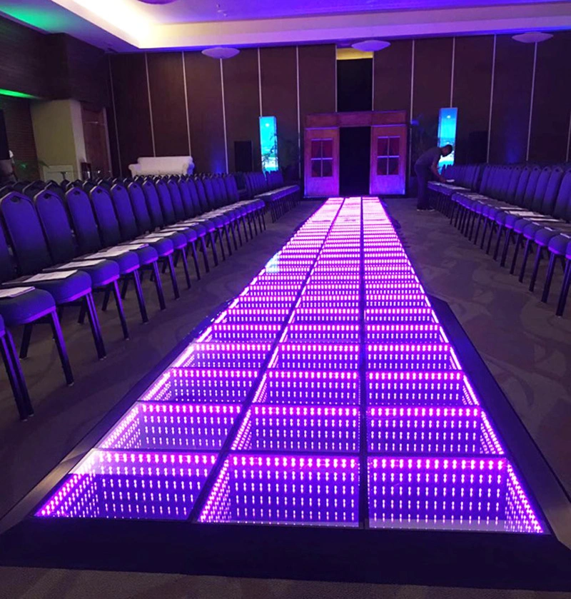 Amazing Stage and Event Decoration Abyssal Infinite Effect LED Dance Floor