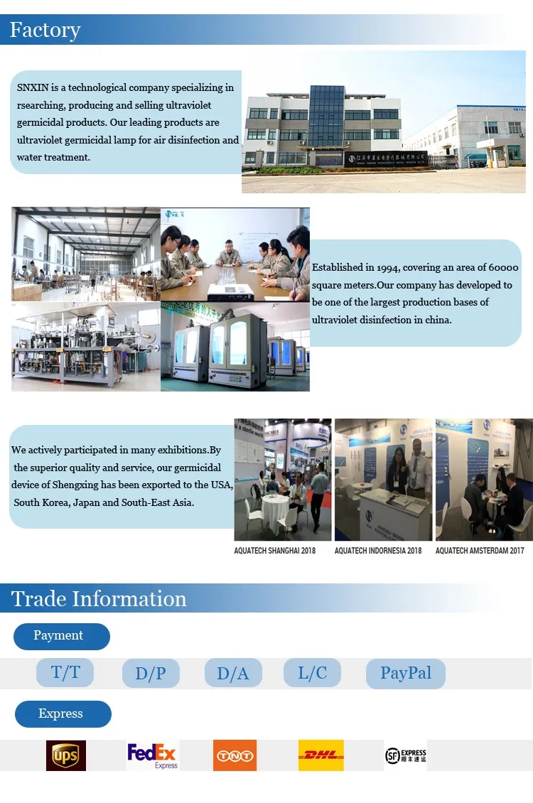 Best Recommended 80W 110V 220V Ultravioler Lamp Moveable and Controllable Disinfection Lamp