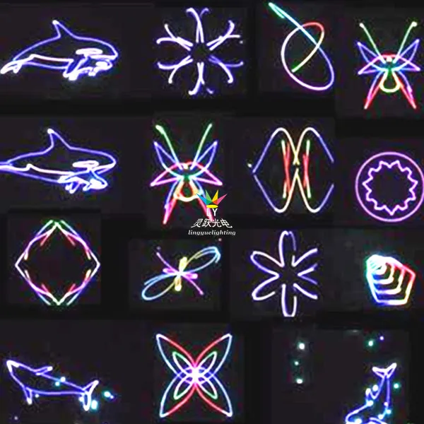 CE RoHS 1W SD Animation Laser Club Light