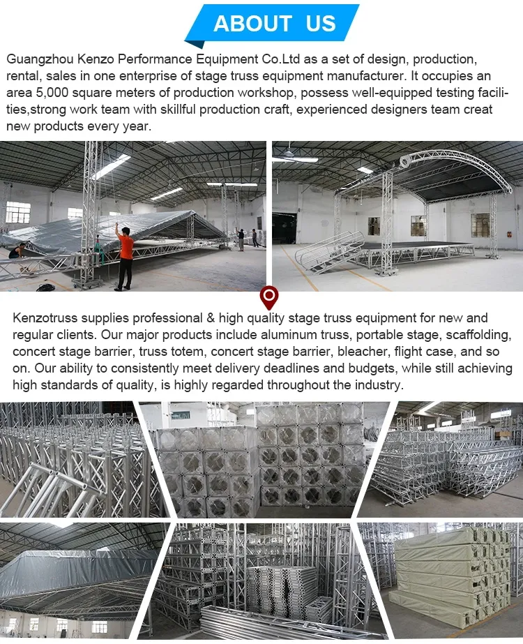 Cheap Aluminum Portable Stage Platform Outdoor Adjustable Stage