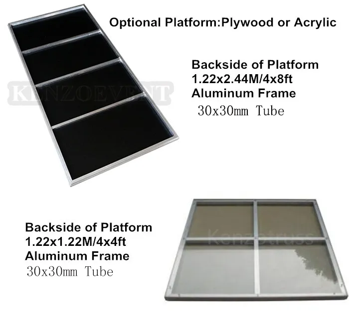 Cheap Aluminum Portable Stage Platform Outdoor Adjustable Stage