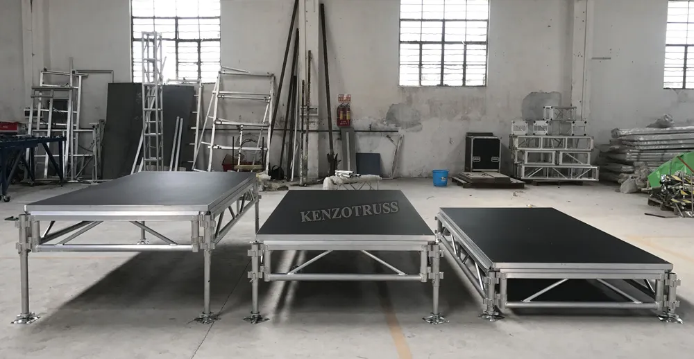 Cheap Aluminum Portable Stage Platform Outdoor Adjustable Stage