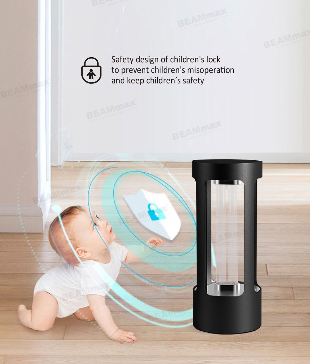 China Manufactures Mini Table 254nm Model Sterilizer Germicidal Disinfection UV Lamp