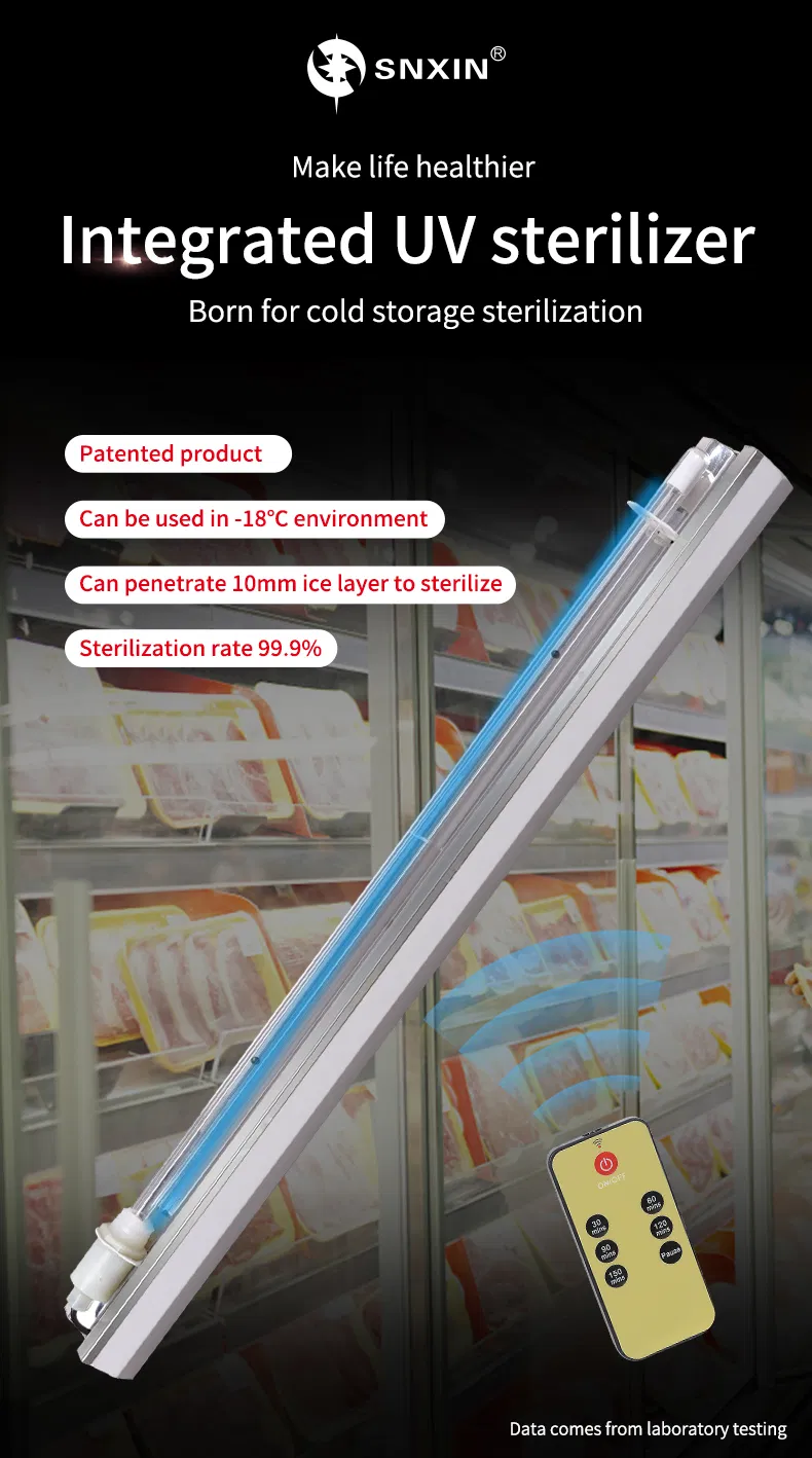 Cold Chain Ultraviolet Lamps Germicidal 254nm UV High-Intensity Sterilization