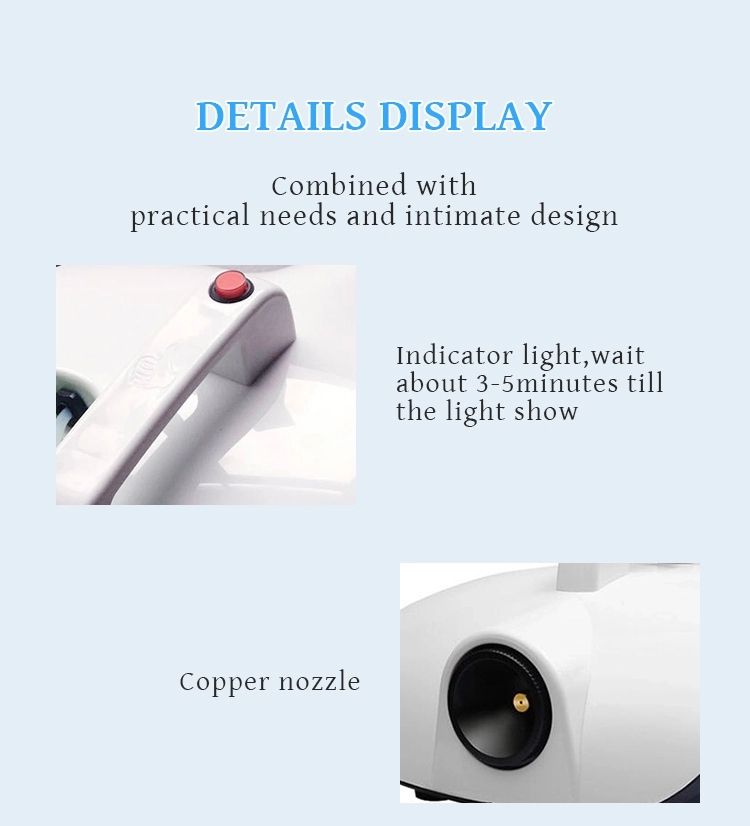 Commercial 110V220V Sterilize Sprayer Cool Fogging Disinfecting Fog Machine Equipment with European Us Standard Plug