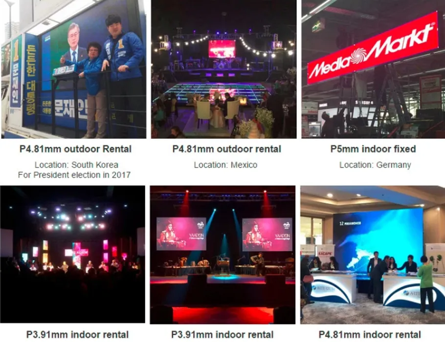 Creative High Resolution P4 P4.81 Outdoor Building LED Advertising Display Screen Prices