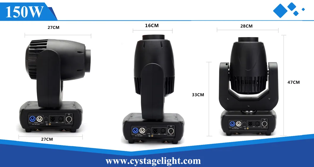 Disco/DJ/Club DMX LED Beam Moving Head Light 150W Stage Lighting