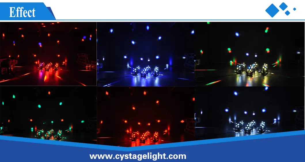 DJ Lighting 12PCS LED Football Stage Effect Moving Head Light
