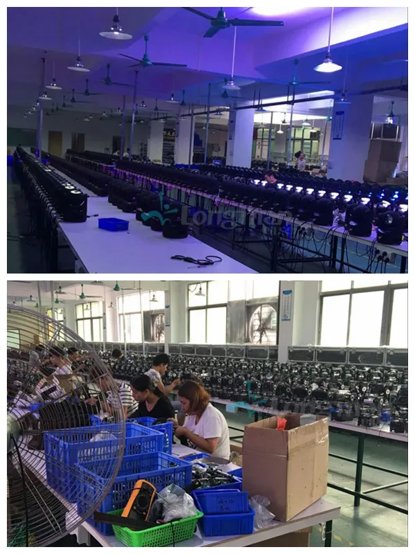 Endless Roating 60W RGBW LED Mini Moving Head DJ Lighting