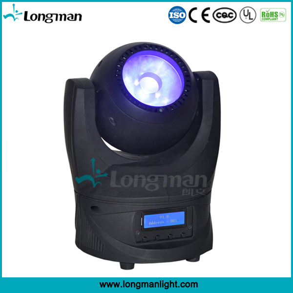Endless Roating 60W RGBW LED Mini Moving Head DJ Lighting