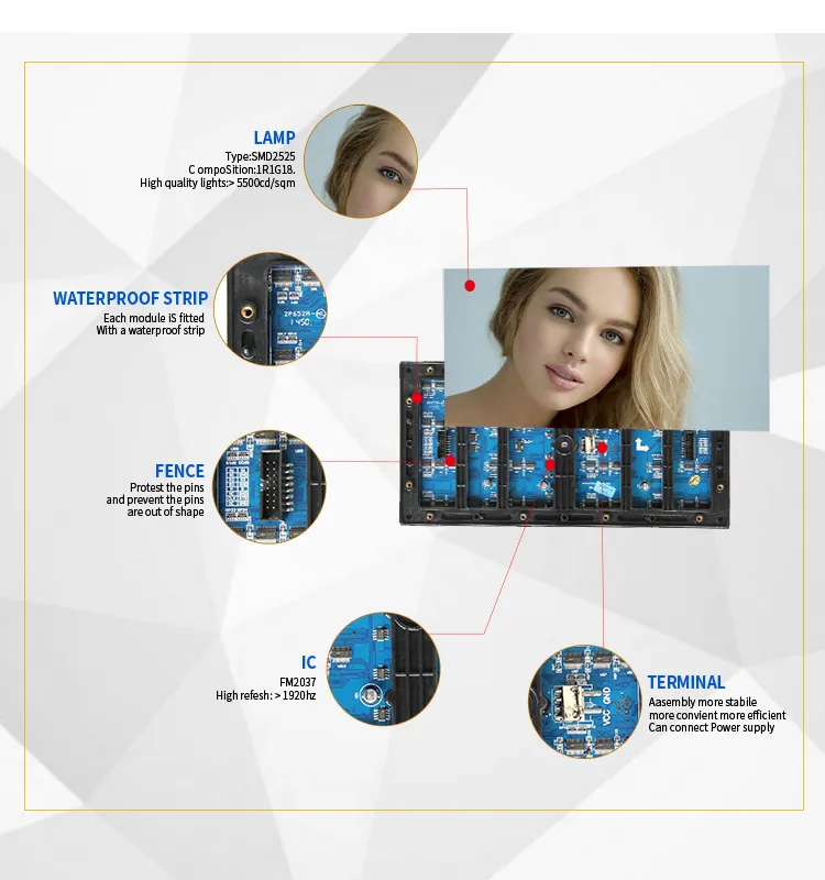 Factory Price High Quality Indoor P5 Full Color LED Display