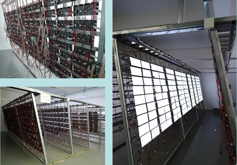 Flexible LED Video Walls Display Brightness 750-800CD