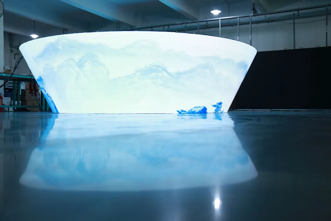 Flexible LED Video Walls Display Brightness 750-800CD