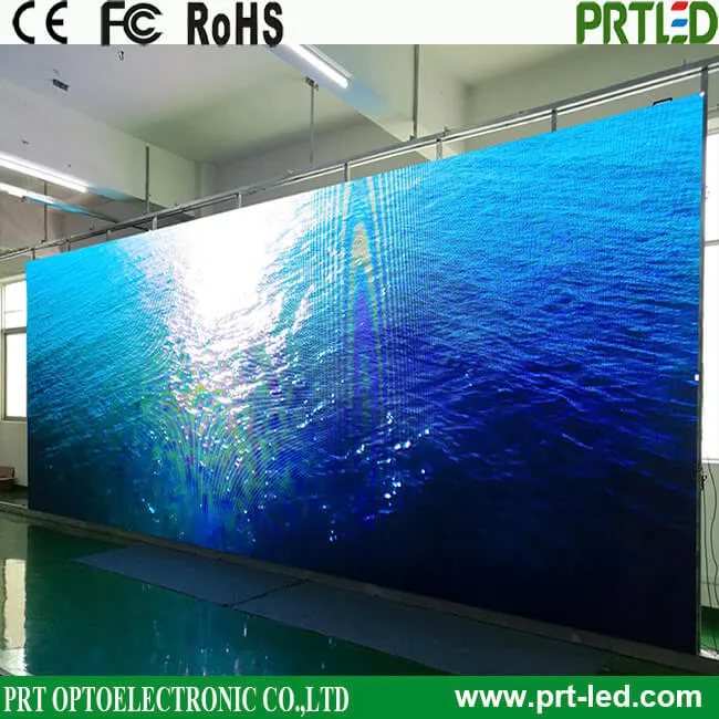 Full Color P2.84 LED Display Panel 500X500mm with Front / Back Access