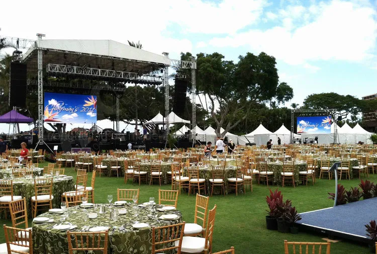 Full Color P3.91 Outdoor Rental LED Screen Video Wall for Wedding Live Events