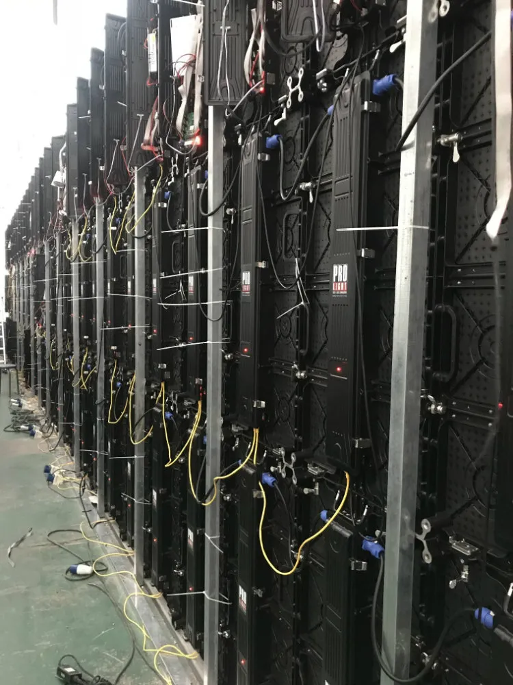 Full Color P3.91 Outdoor Rental LED Screen Video Wall for Wedding Live Events