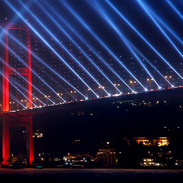 Gbr Supply Xenon Lamp High Power 5000W Outdoor Sky Rose Light