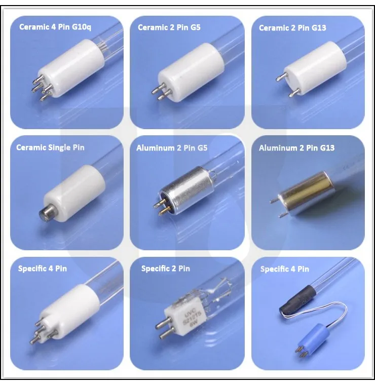 Gpha357t6vh4p 57W T6 UVC Amalgam Sterilization Lamp 357mm Germicidal UVC LED for Sewage Water Treatment Plant