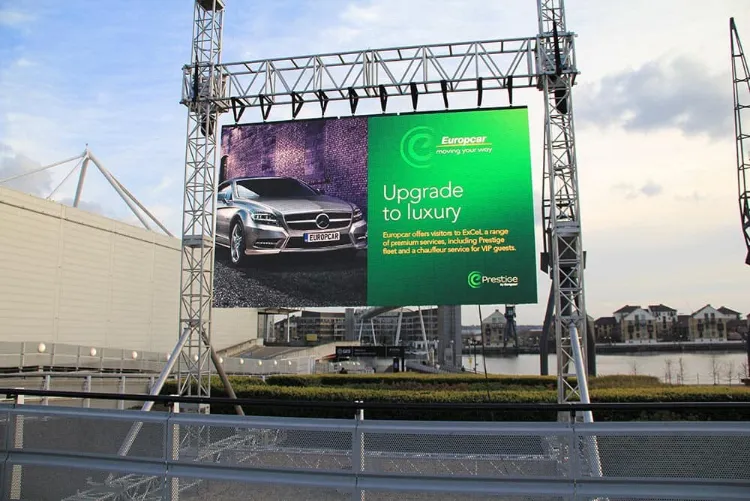 High Brightness P3.91 P4.81 7000CD Advertising Outdoor LED Display Sign
