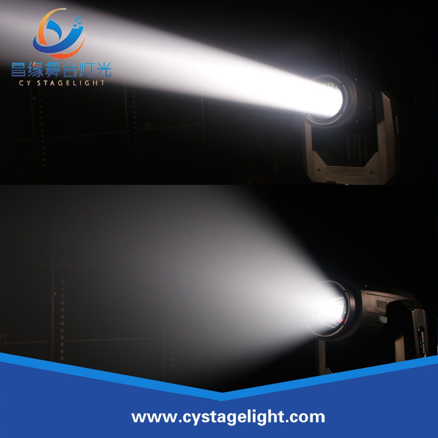 High Power Cmy Stage Light 440W Beam/Spot/Wash 3in1 Moving Head