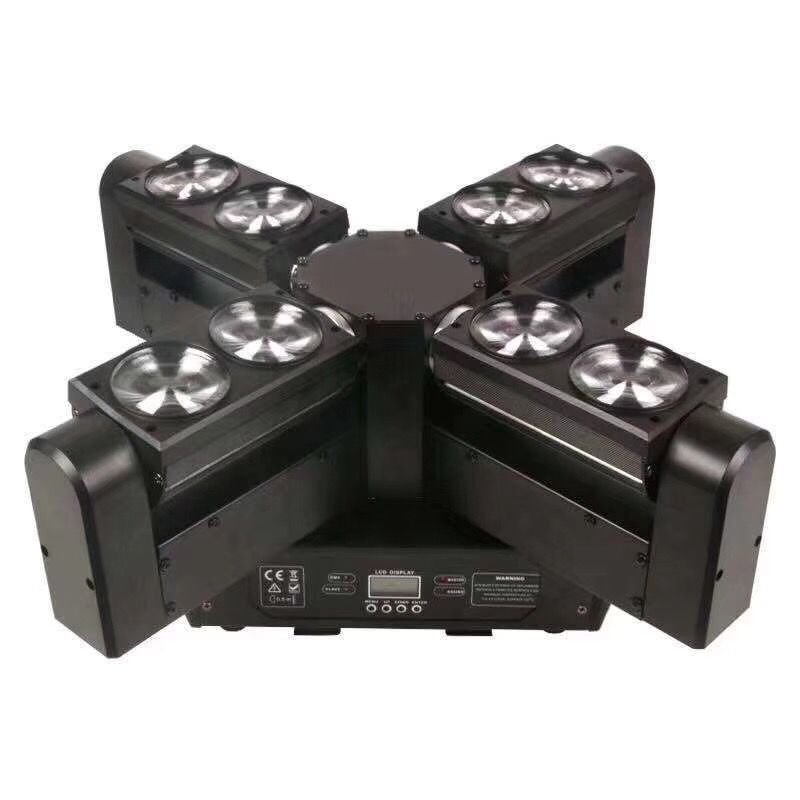 High Quality 8LEDs 10W 4in1 RGBW LED Moving Head Wash Light