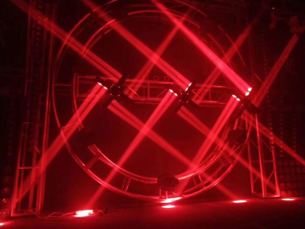 High Quality 8LEDs 10W 4in1 RGBW LED Moving Head Wash Light