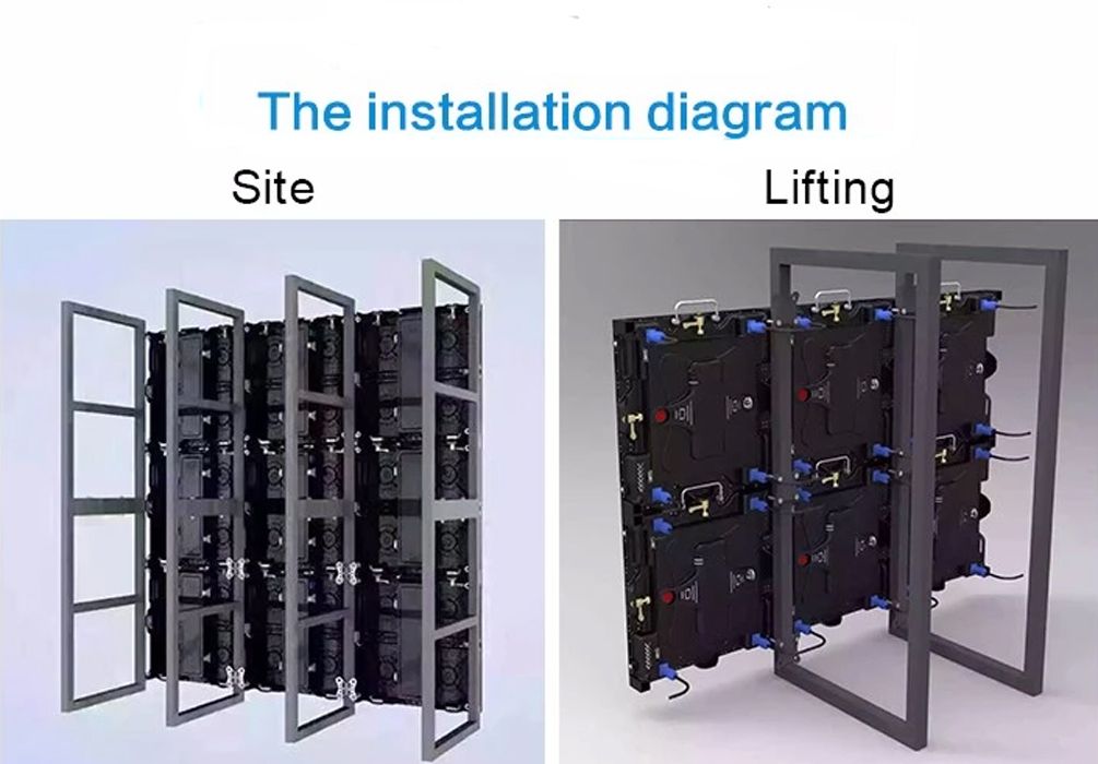 High Quality China HD Outdoor Waterproof Big Screen LED Advertising Display