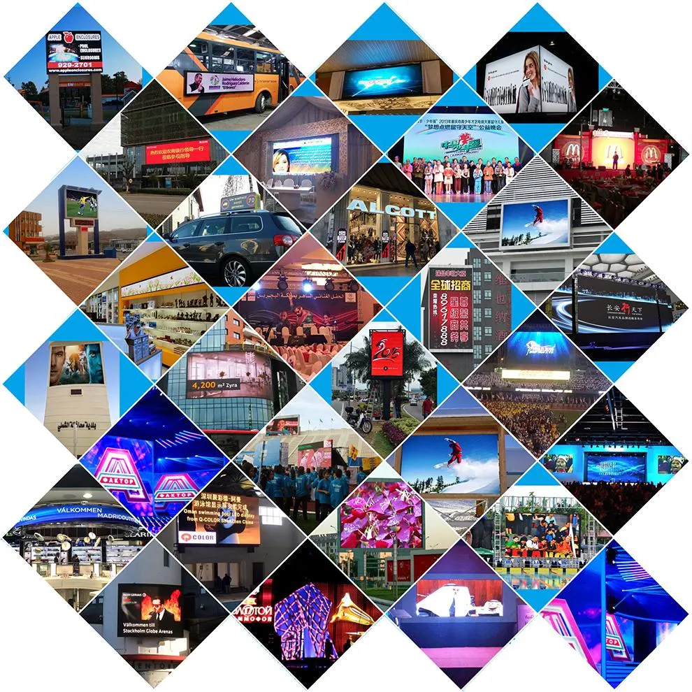 High Quality P3 Indoor LED TV Screen Full Color Video Display