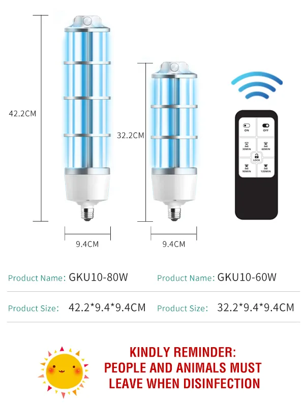 High Quality UV Corn Bulb for Hospital Home Schools UVC Lamps