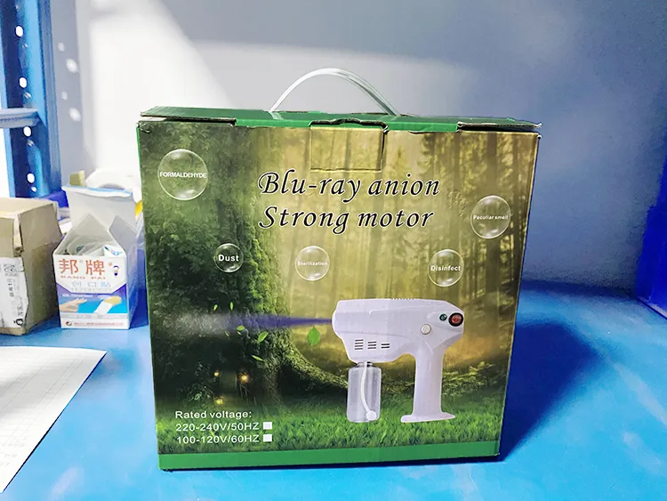 Home Use Portable Big Smoke Fog 1200W Hand Disinfection Car Fogging Gun