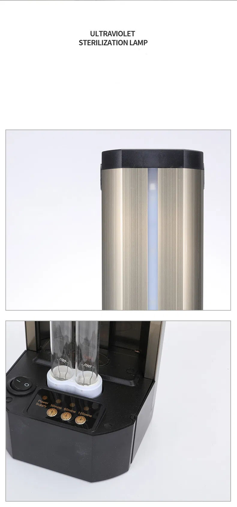 Hot Virus Shut out Air Sterilizer UVC Air Sterilizers UV Desk Top Light Sterilizers